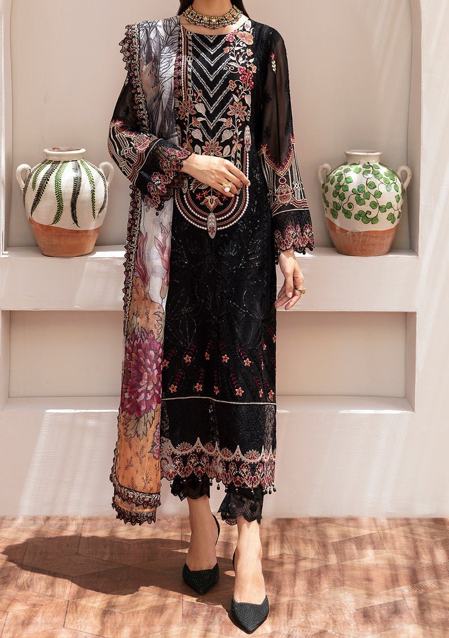 Ramsha Dastan Pakistani Luxury Chiffon Dress - db29020