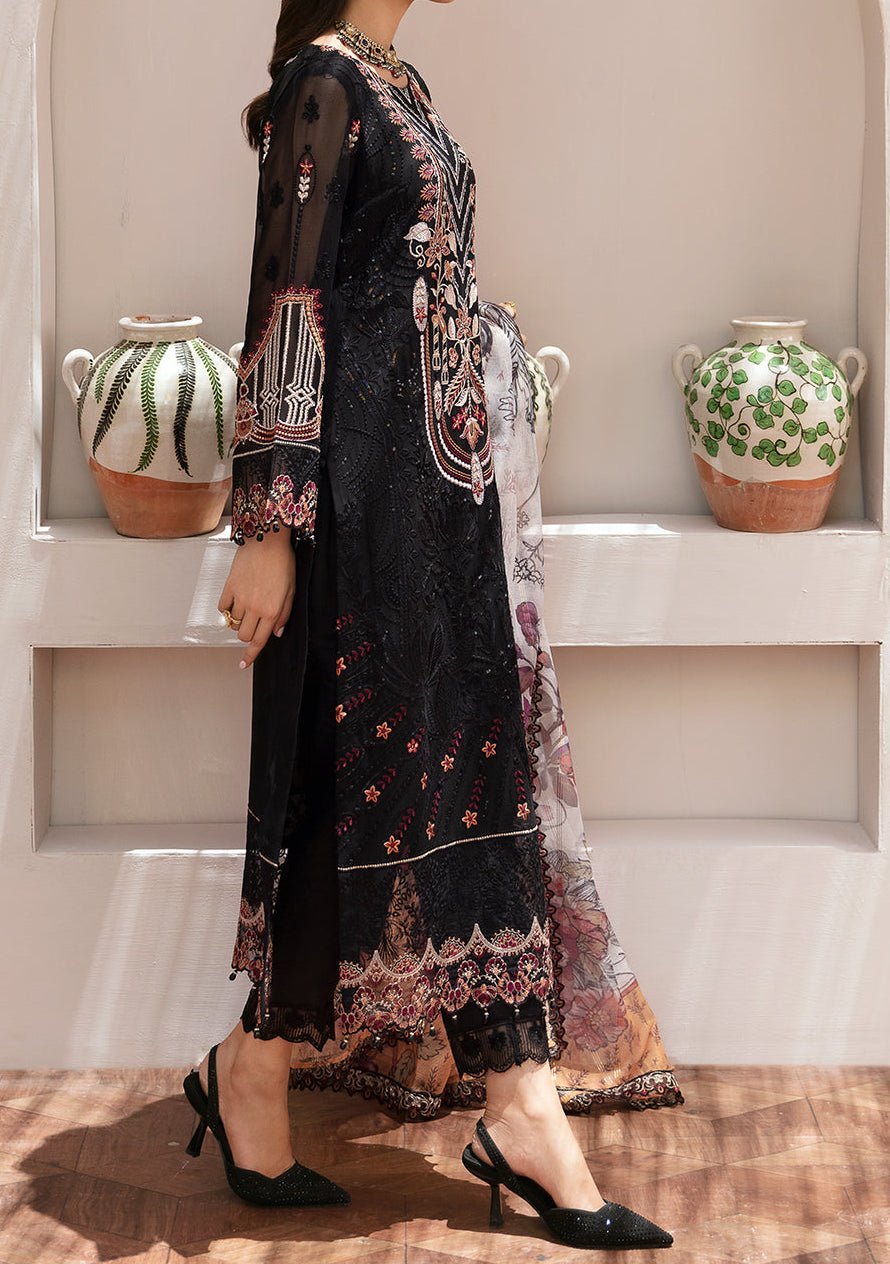 Ramsha Dastan Pakistani Luxury Chiffon Dress - db29020