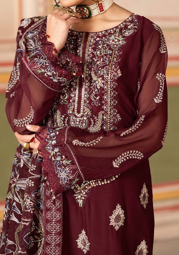 Ramsha Dastan Pakistani Luxury Chiffon Dress - db29136