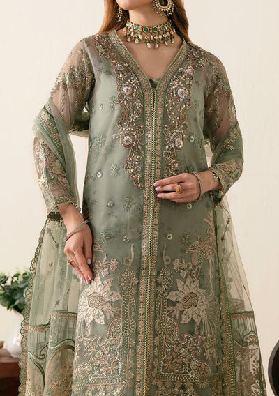 Ramsha Festive Pakistani Luxury Organza Dress - db26094