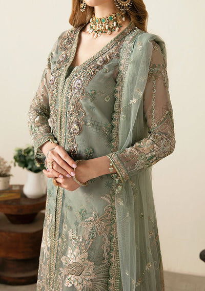 Ramsha Festive Pakistani Luxury Organza Dress - db26094