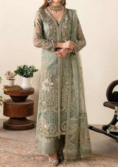 Ramsha Festive Pakistani Luxury Organza Dress - db26094