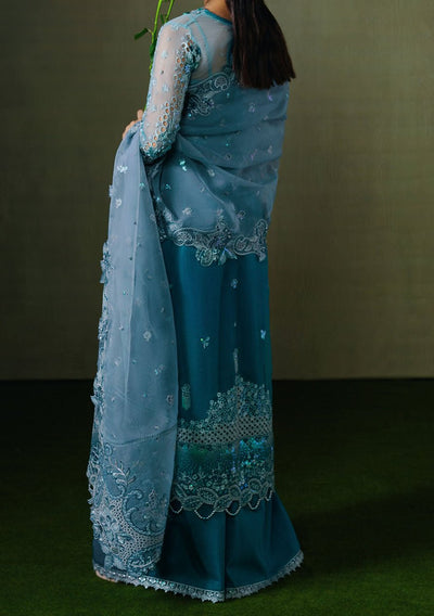 Ramsha Festive Pakistani Luxury Organza Dress - db30326