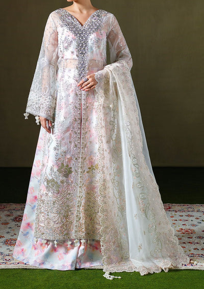 Ramsha Festive Pakistani Luxury Organza Dress - db30325