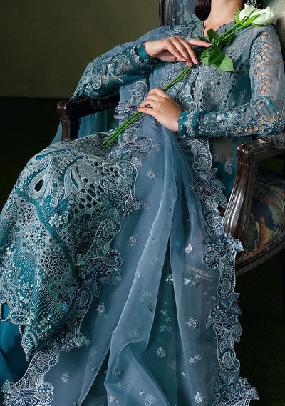 Ramsha Festive Pakistani Luxury Organza Dress - db30326