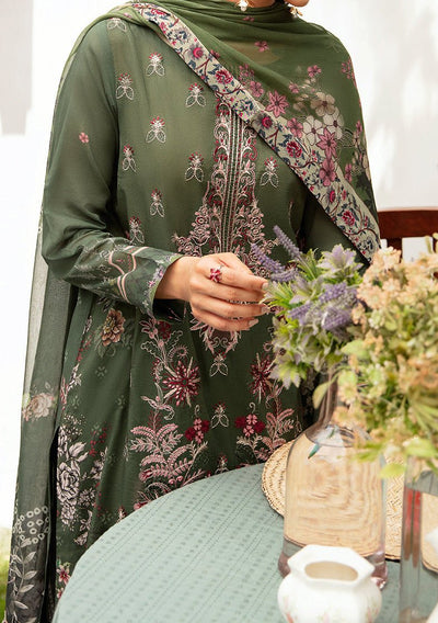 Ramsha Mashaal Embroidered Printed Lawn Dress - db26986