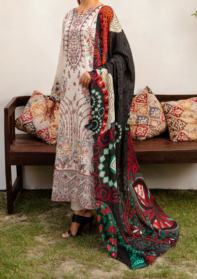 Ramsha Mashaal Embroidered Printed Lawn Dress - db26984