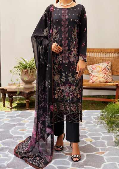 Ramsha Mashaal Embroidered Printed Lawn Dress - db26981