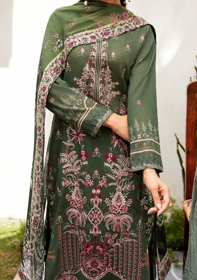 Ramsha Mashaal Embroidered Printed Lawn Dress - db26986