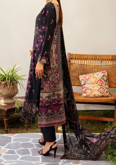 Ramsha Mashaal Embroidered Printed Lawn Dress - db26981
