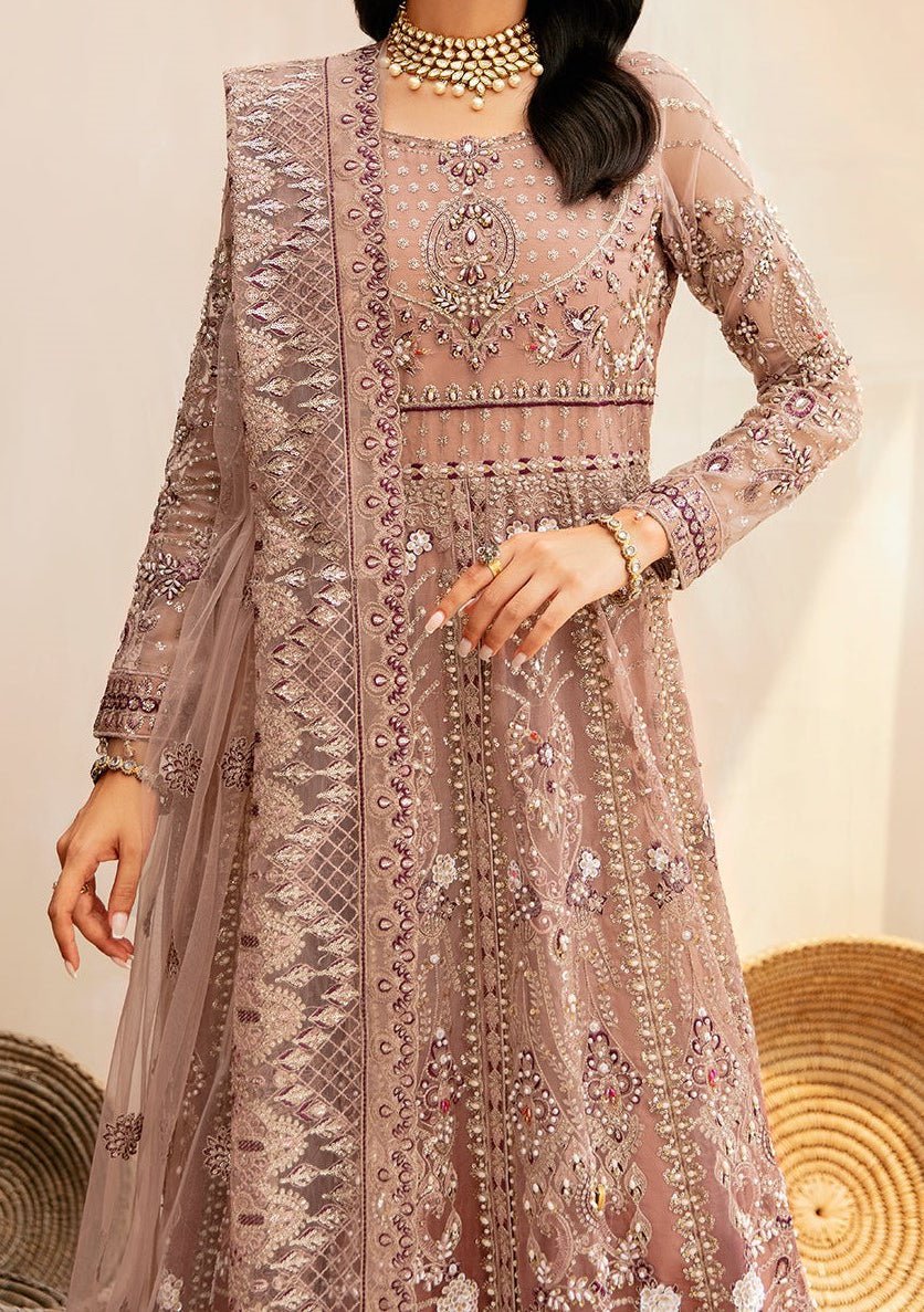 Ramsha Pakistani Luxury Organza Anarkali Suit - db29107