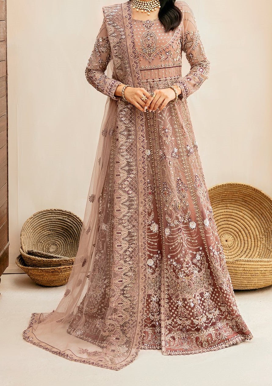 Ramsha Pakistani Luxury Organza Anarkali Suit - db29107