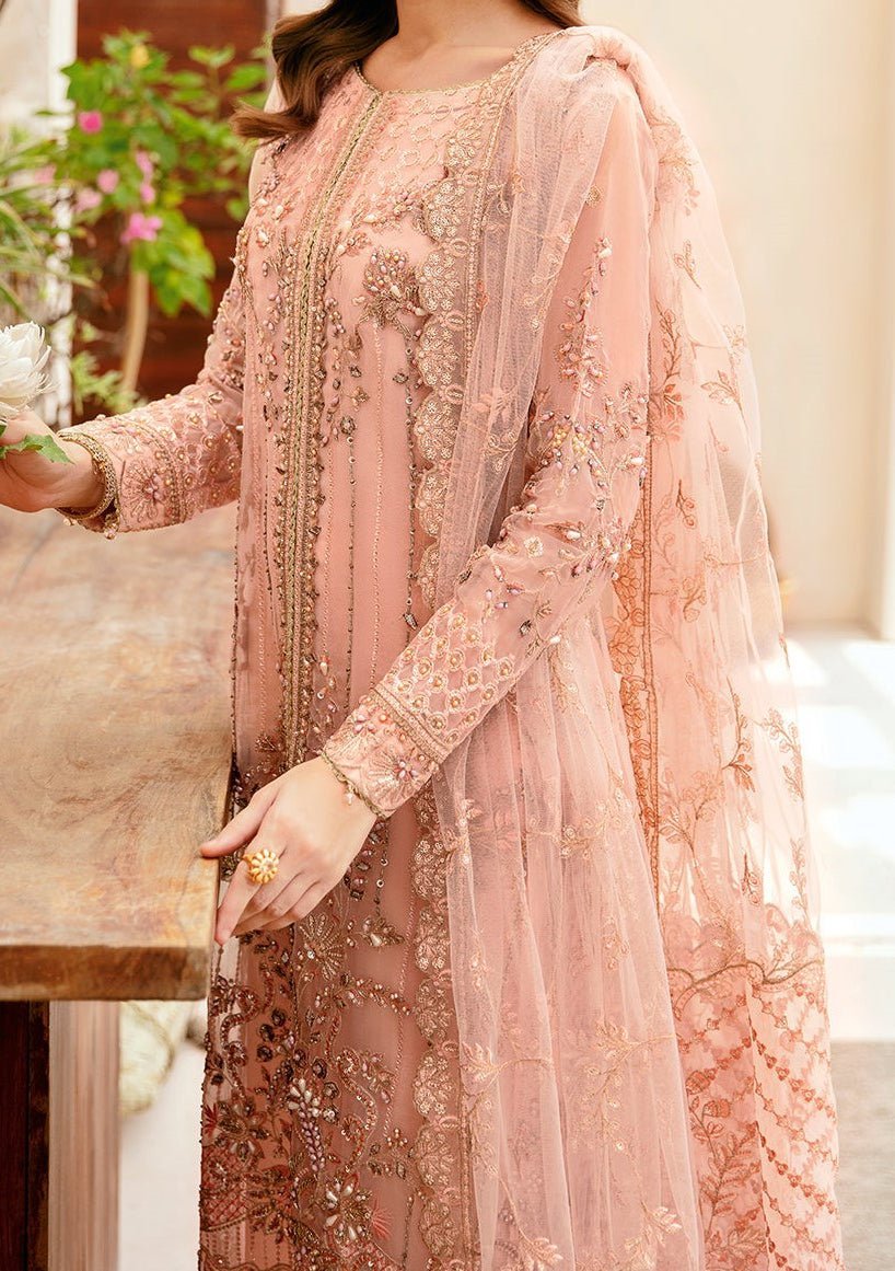 Ramsha Pakistani Luxury Organza Dress - db29111