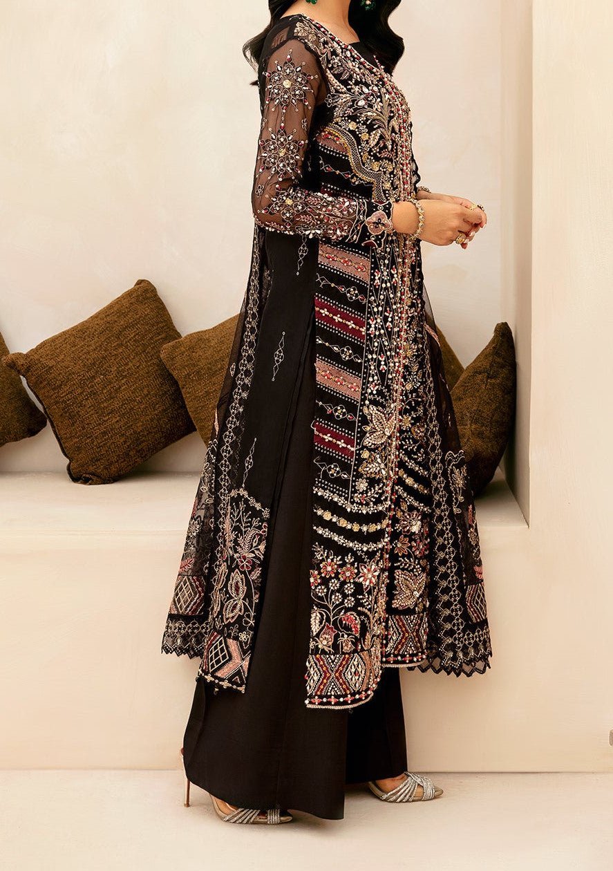 Ramsha Pakistani Luxury Organza Dress - db29110