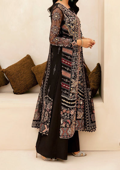 Ramsha Pakistani Luxury Organza Dress - db29110