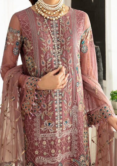 Ramsha Rangoon Pakistani Luxury Chiffon Dress - db28940
