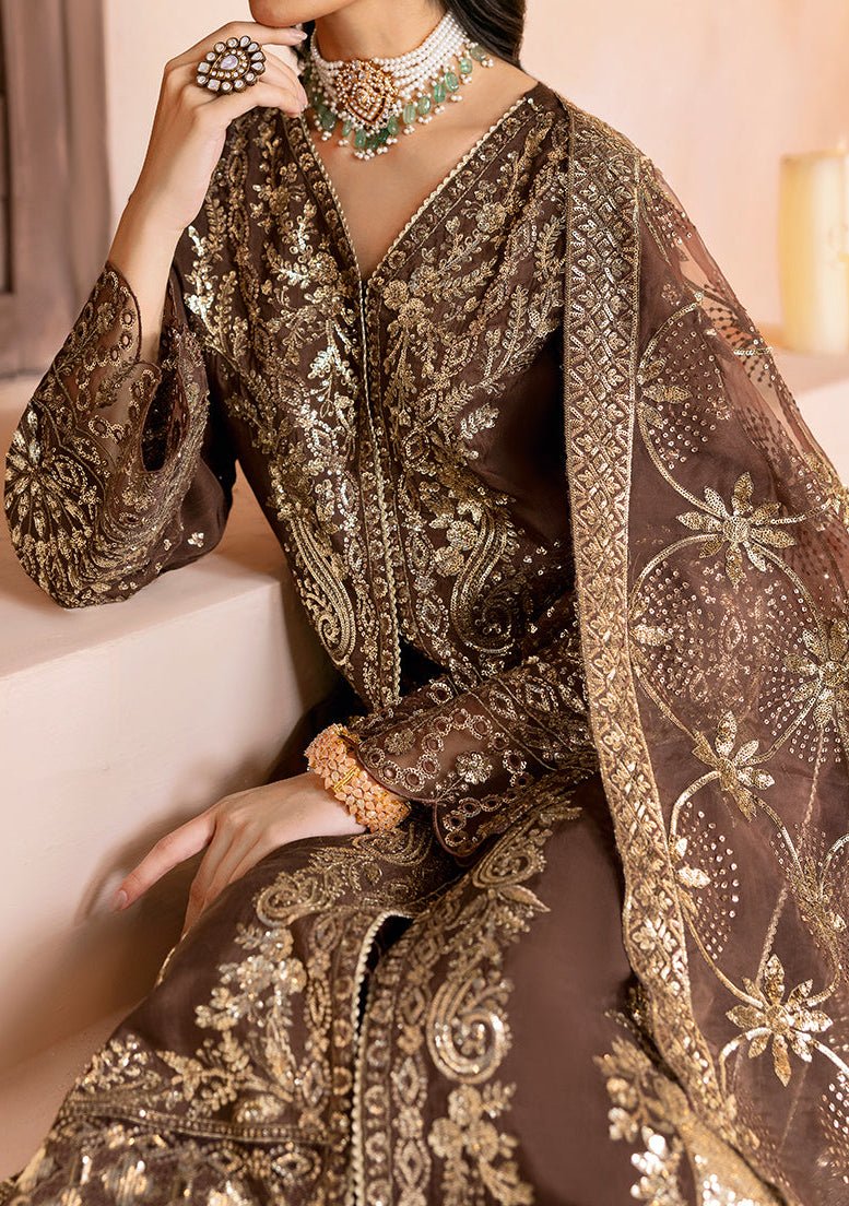 Ramsha Shehnai Pakistani Luxury Embroidered Dress - db28134