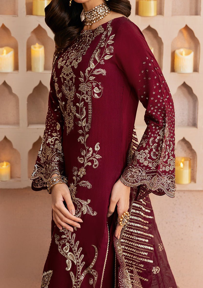 Ramsha Shehnai Pakistani Luxury Embroidered Dress - db28131