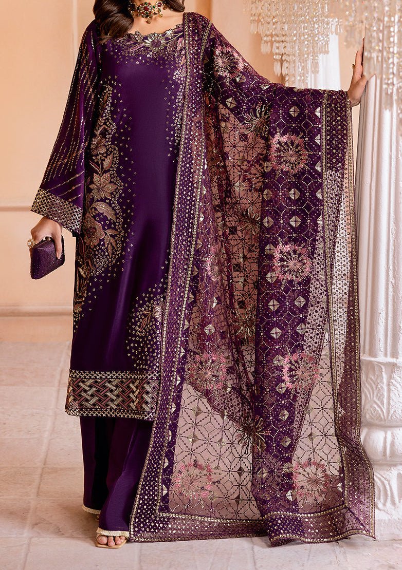 Ramsha Shehnai Pakistani Luxury Embroidered Dress - db28132