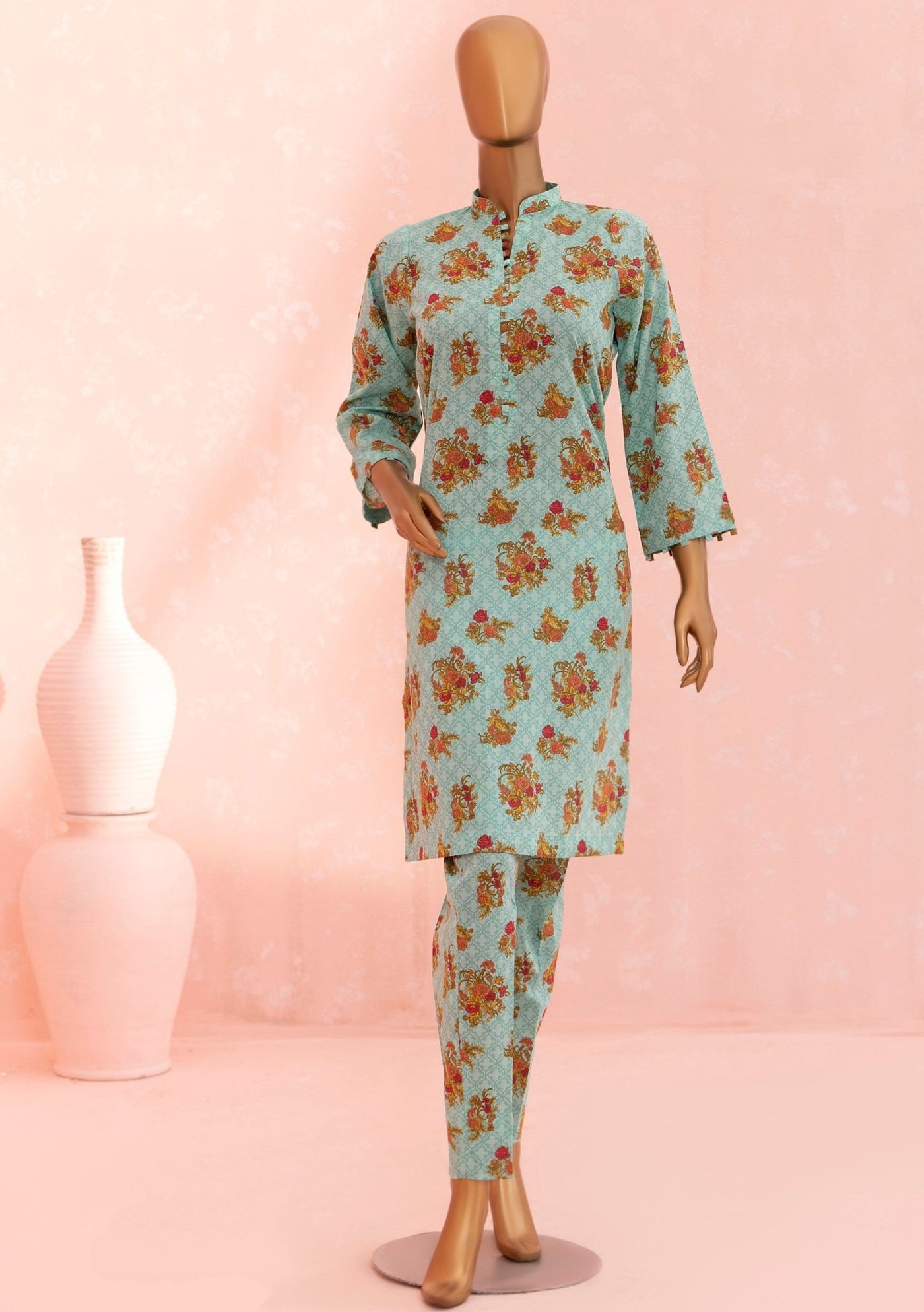 Safina Digital Printed AirJet Lawn Co - Ord - db29643