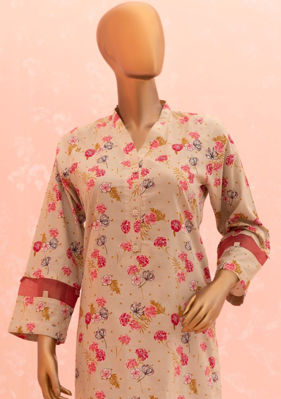 Safina Digital Printed AirJet Lawn Co - Ord - db29654