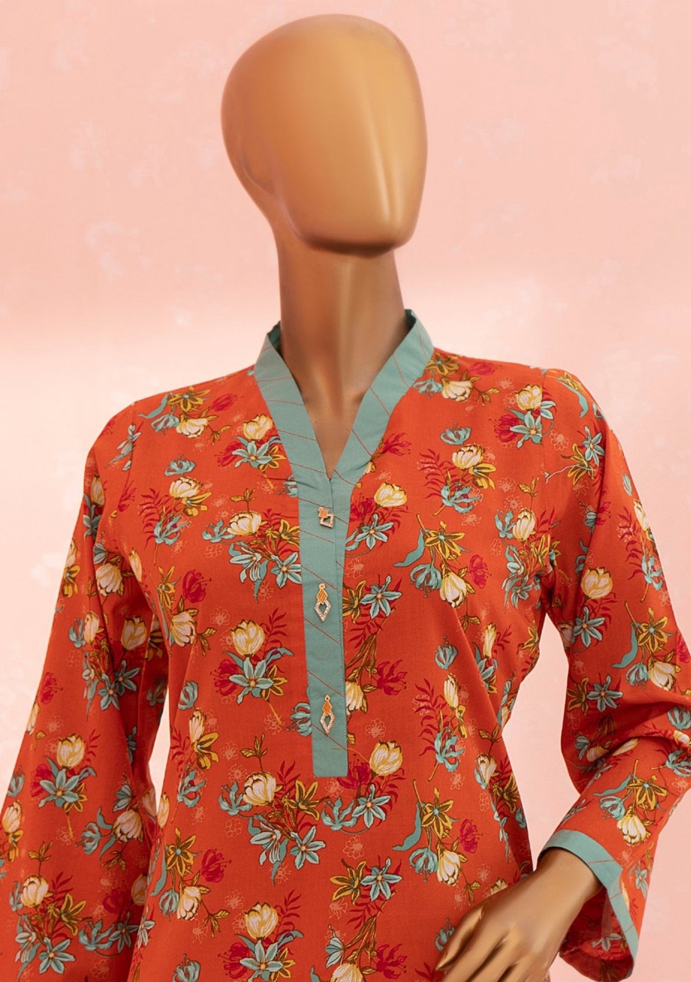 Safina Digital Printed AirJet Lawn Co - Ord - db29652