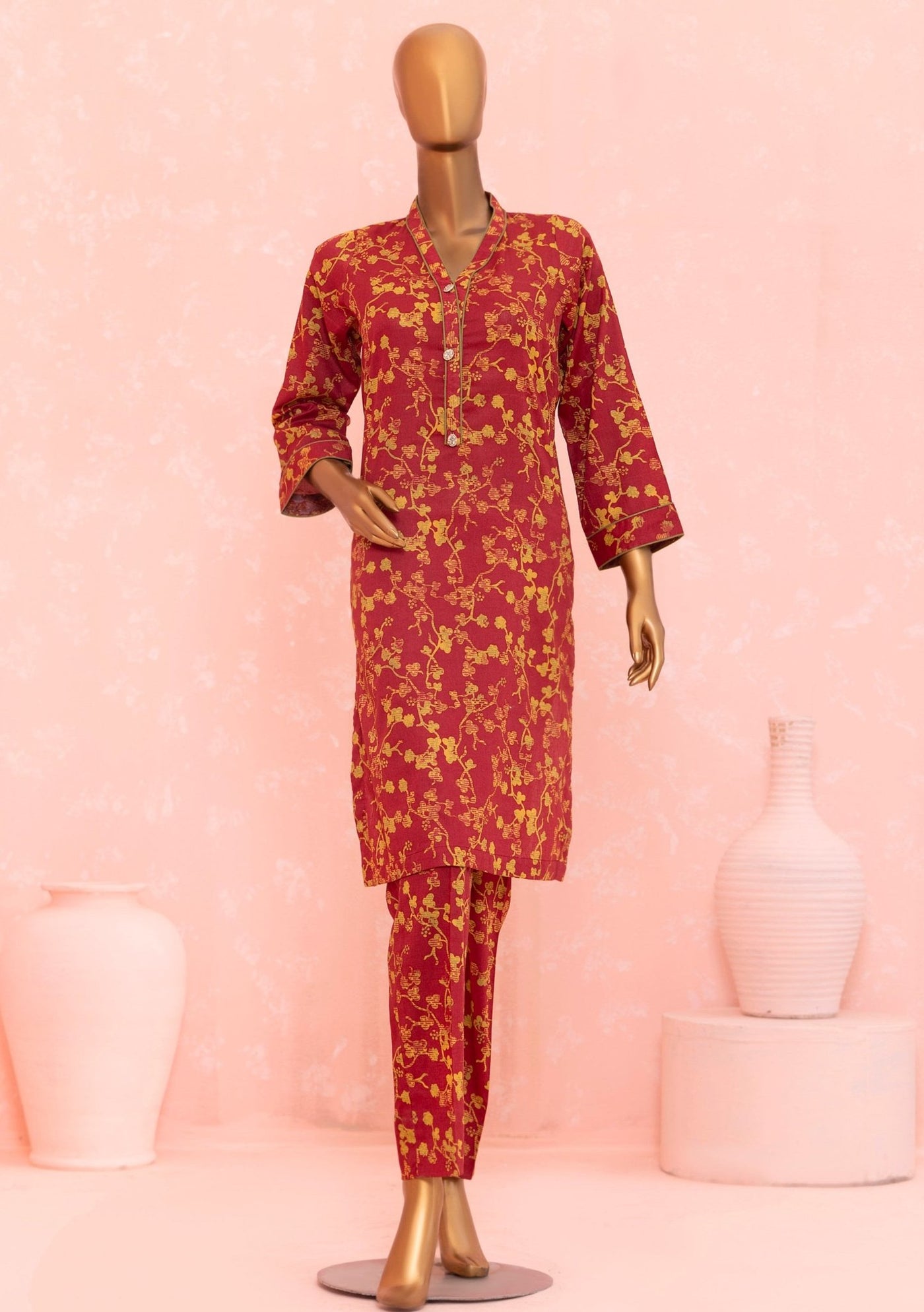 Safina Digital Printed AirJet Lawn Co - Ord - db29658