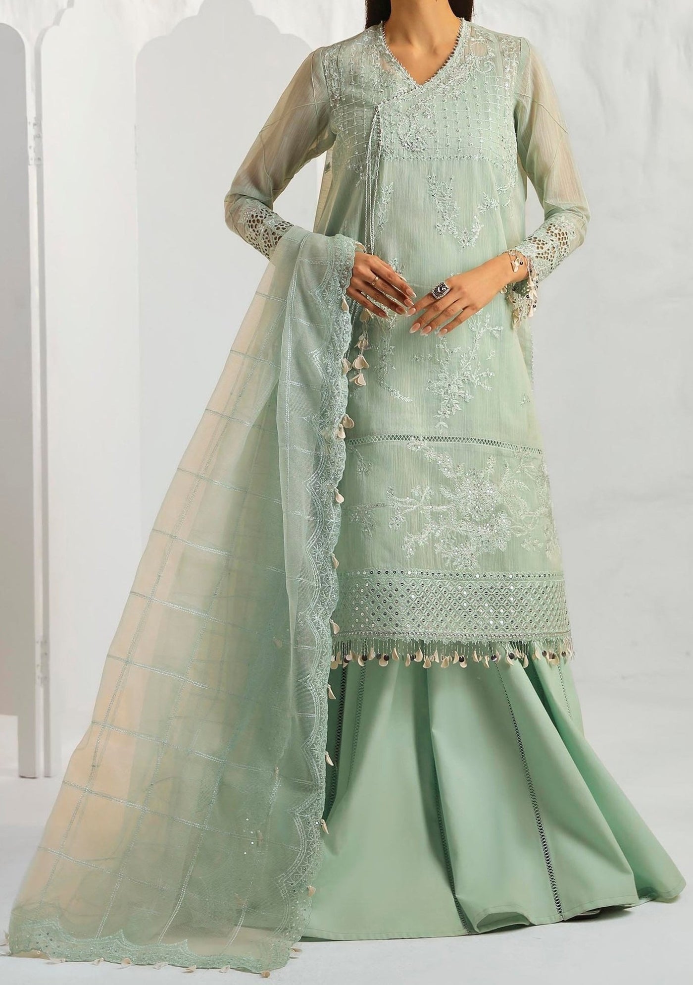 Sana Safinaz Muzlin Summer Pakistani Lawn Dress - db26954