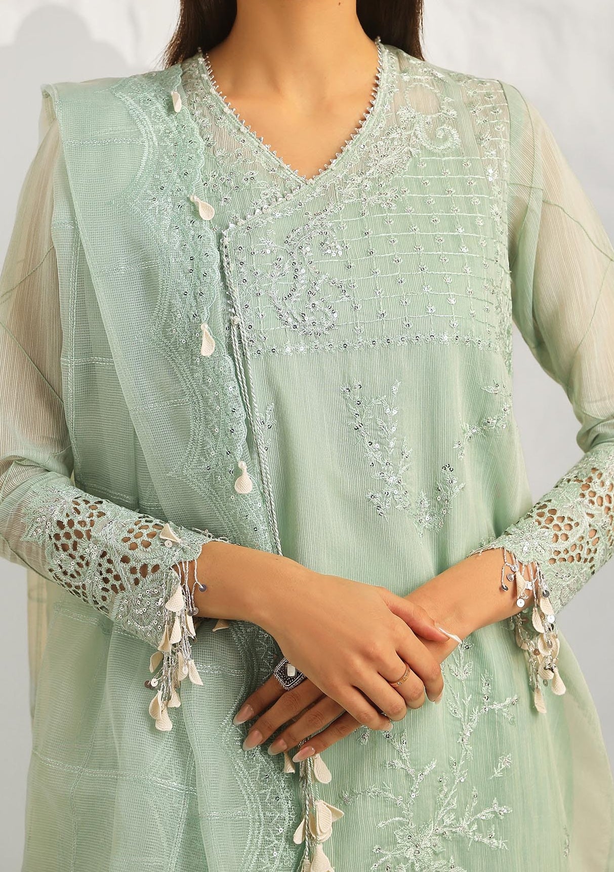 Sana Safinaz Muzlin Summer Pakistani Lawn Dress - db26954