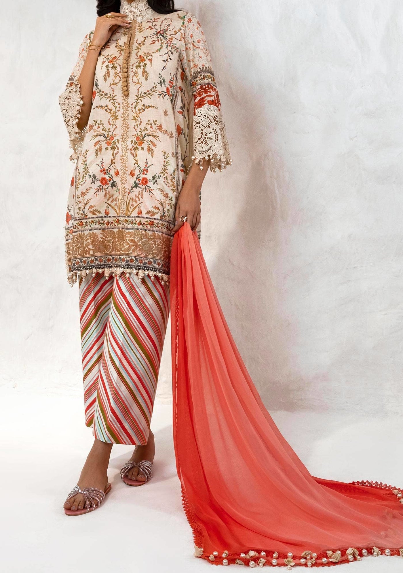 Sana Safinaz Muzlin Summer Pakistani Lawn Dress - db26141