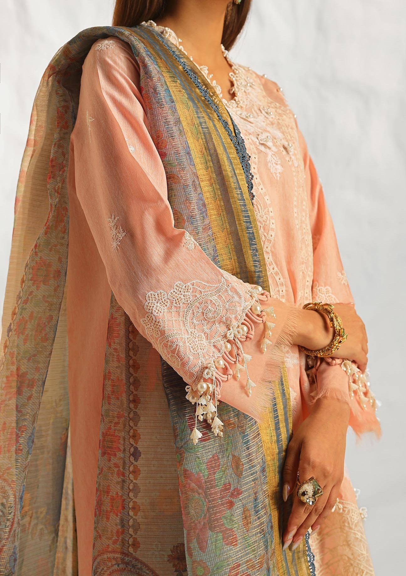 Sana Safinaz Muzlin Summer Pakistani Lawn Dress - db26939