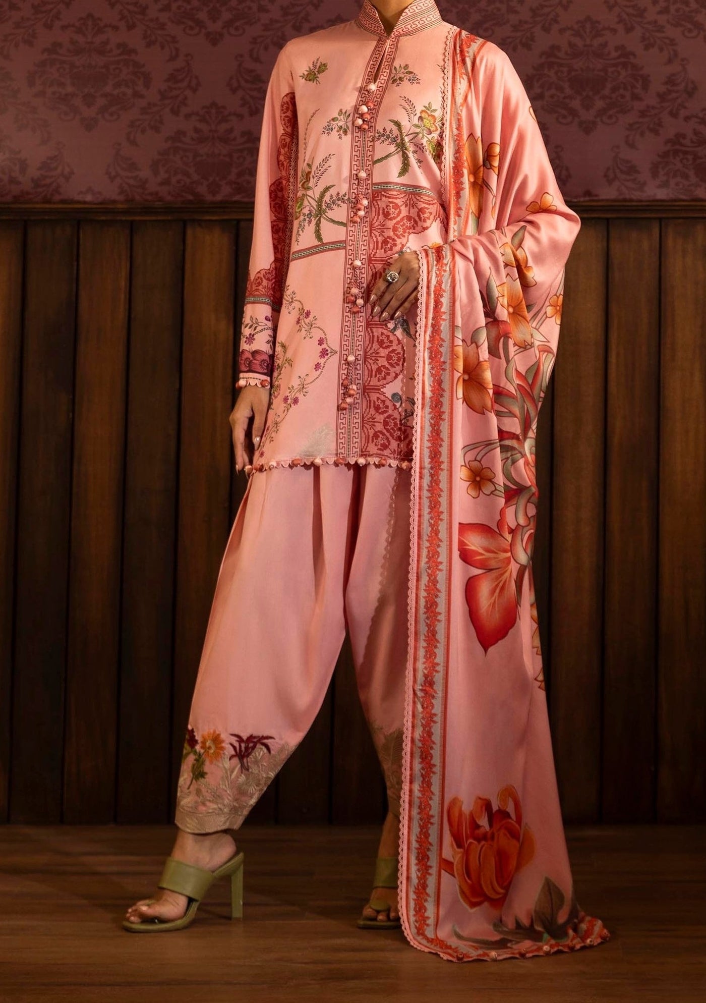 Sana Safinaz Muzlin Winter Pakistani Dress - db27299