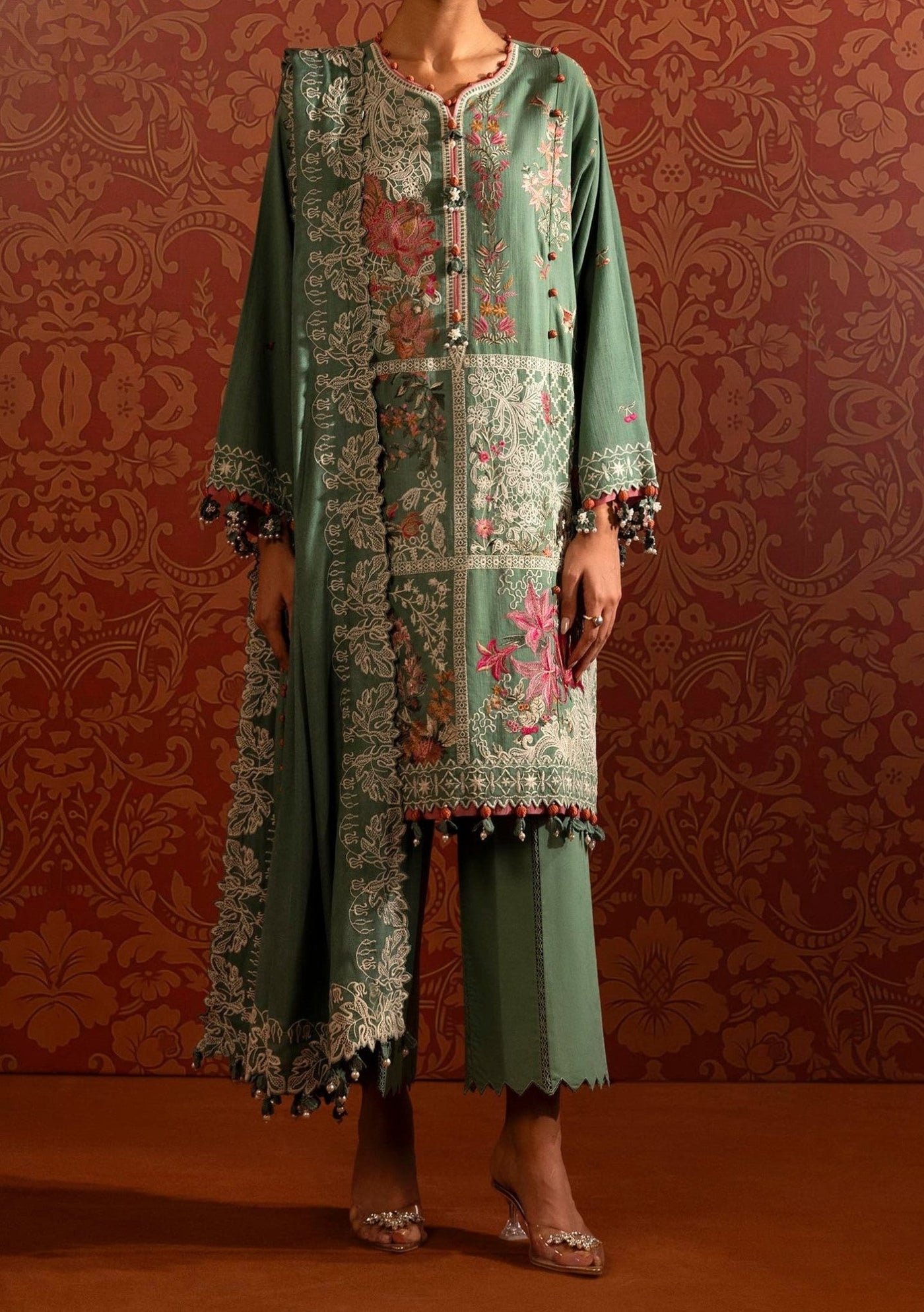 Sana Safinaz Muzlin Winter Pakistani Lawn Dress - db27252