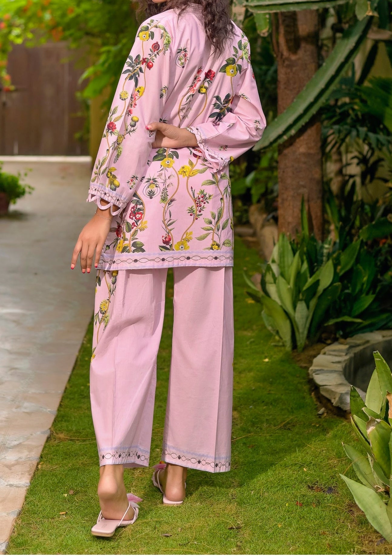 Saphron Digital Printed Ready Made Co - Ords - db30170