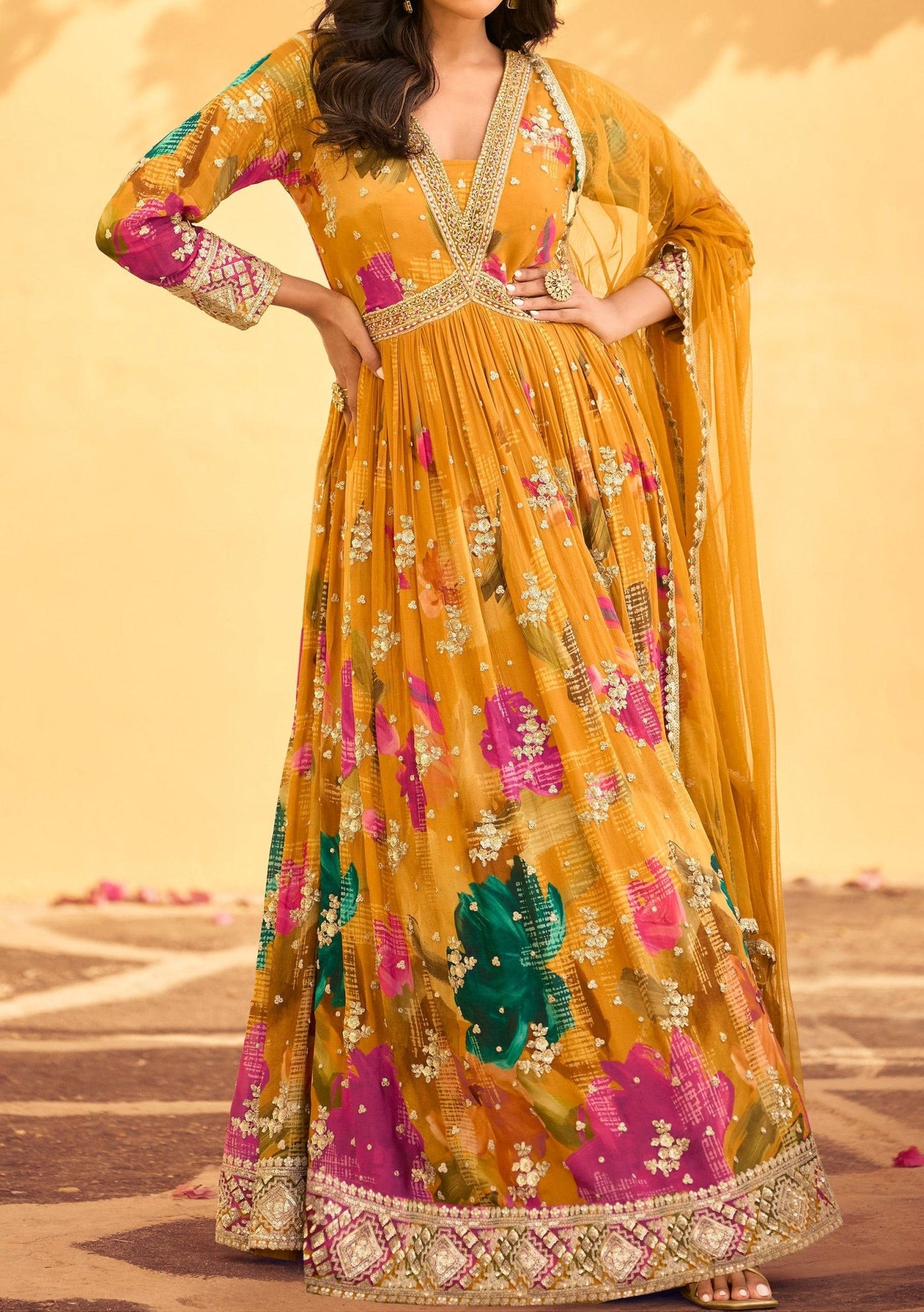 Sayuri Rani Party Wear Anarkali Suit - db28007