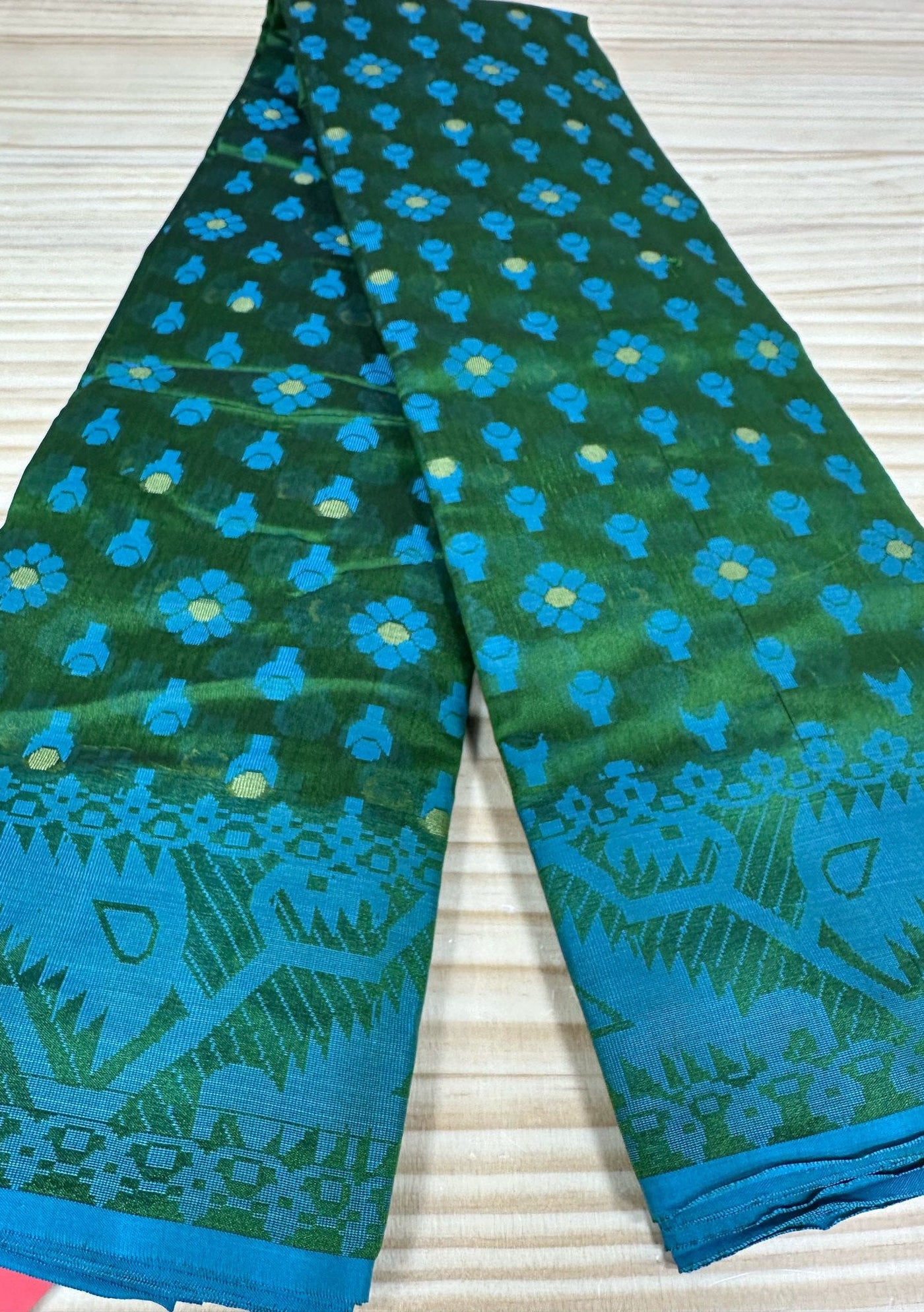 Traditional Halfsilk Jamdani Saree - db28592