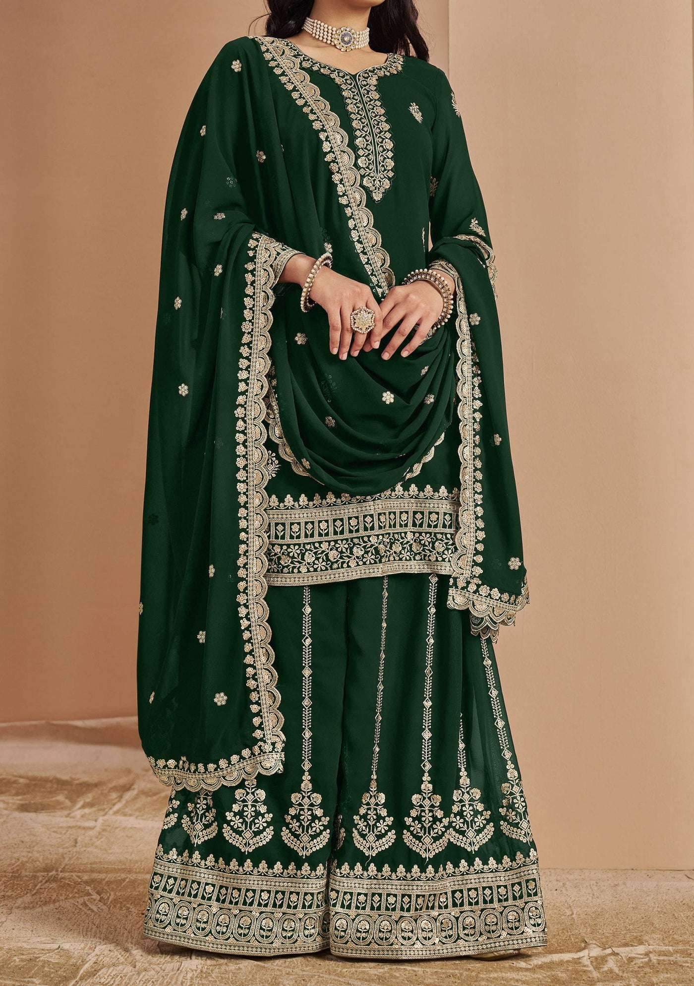 Twisha Aanaya Party Wear Palazzo Suit - db27996