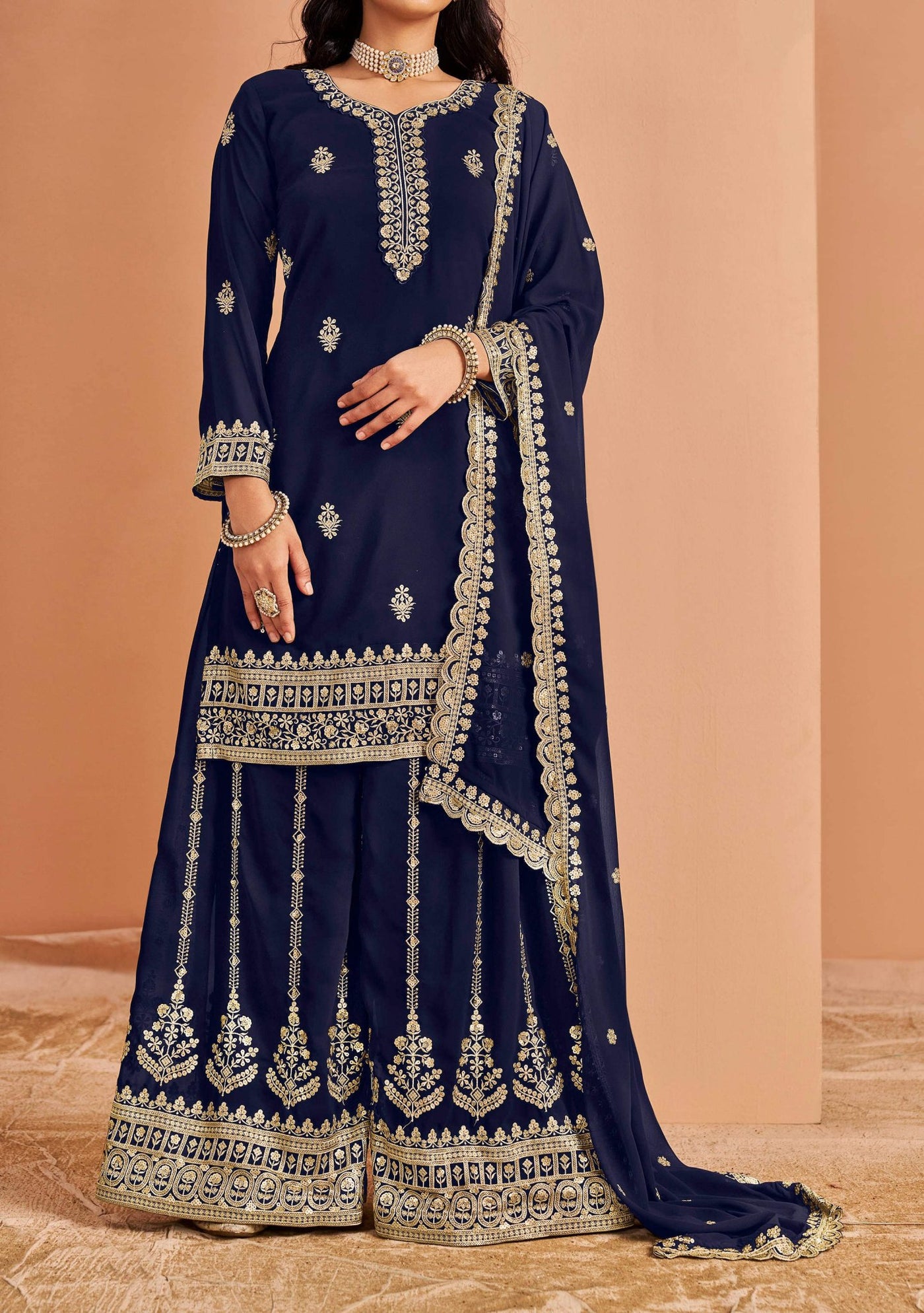 Twisha Aanaya Party Wear Palazzo Suit - db27998