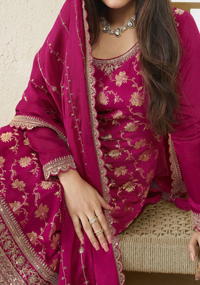 Vinay Karva Party Wear Palazzo Suit