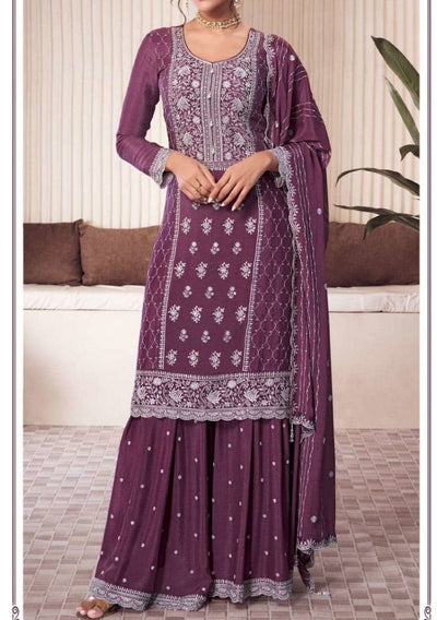 Vinay Sayona Party Wear Sharara Suit - db29187