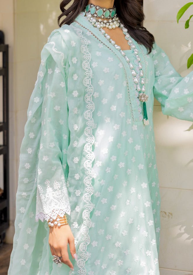 Adan's Libas Ilana Ready Made Embroidered Lawn - db25078