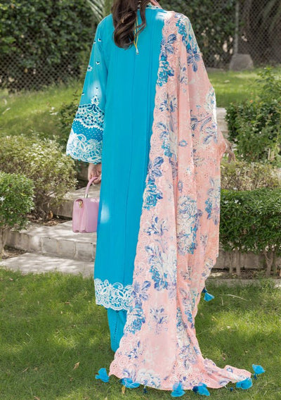 Adan's Libas Ilana Ready Made Embroidered Lawn - db25071