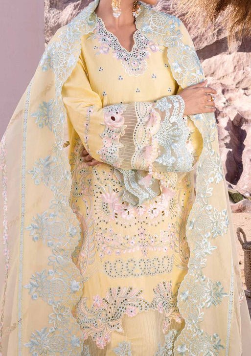 Akbar Aslam Dahlia Pakistani Luxury Lawn Dress - db25521