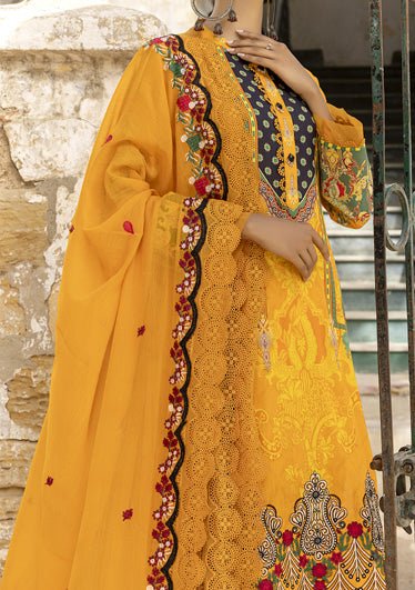 Alzohaib Rung Pakistani Embroidered Lawn - db23339