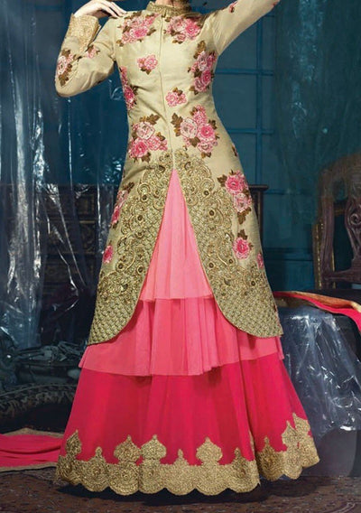 Anarkali Bazaar Designer Collection Anarkali Suit: Deshi Besh.