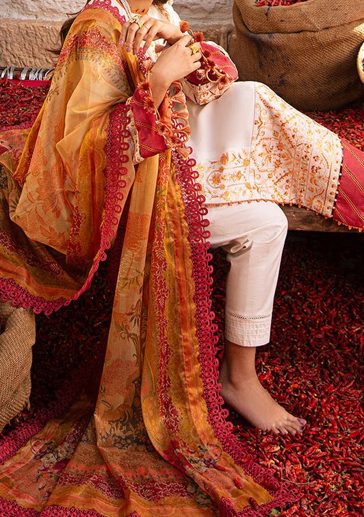 Asim Jofa Aira Summer Pakistani Jacquard Dress - db25354