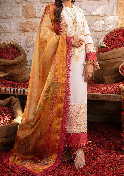 Asim Jofa Aira Summer Pakistani Jacquard Dress - db25354