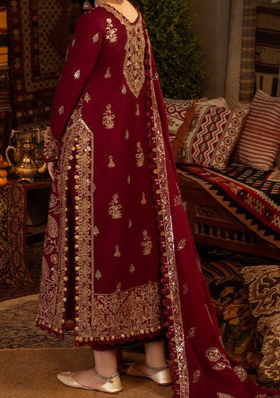 Asim Jofa Kashmiri Taanka Pakistani Twill Dress - db24036