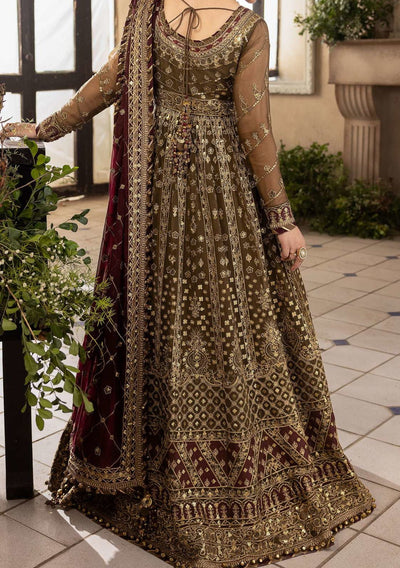 Asim Jofa Khwab Pakistani Chiffon Anarkali - db24510