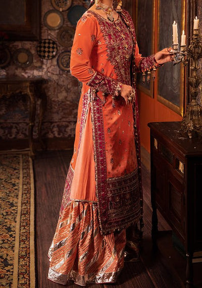 Asim Jofa Makhmal Pakistani Velvet Dress - db24379